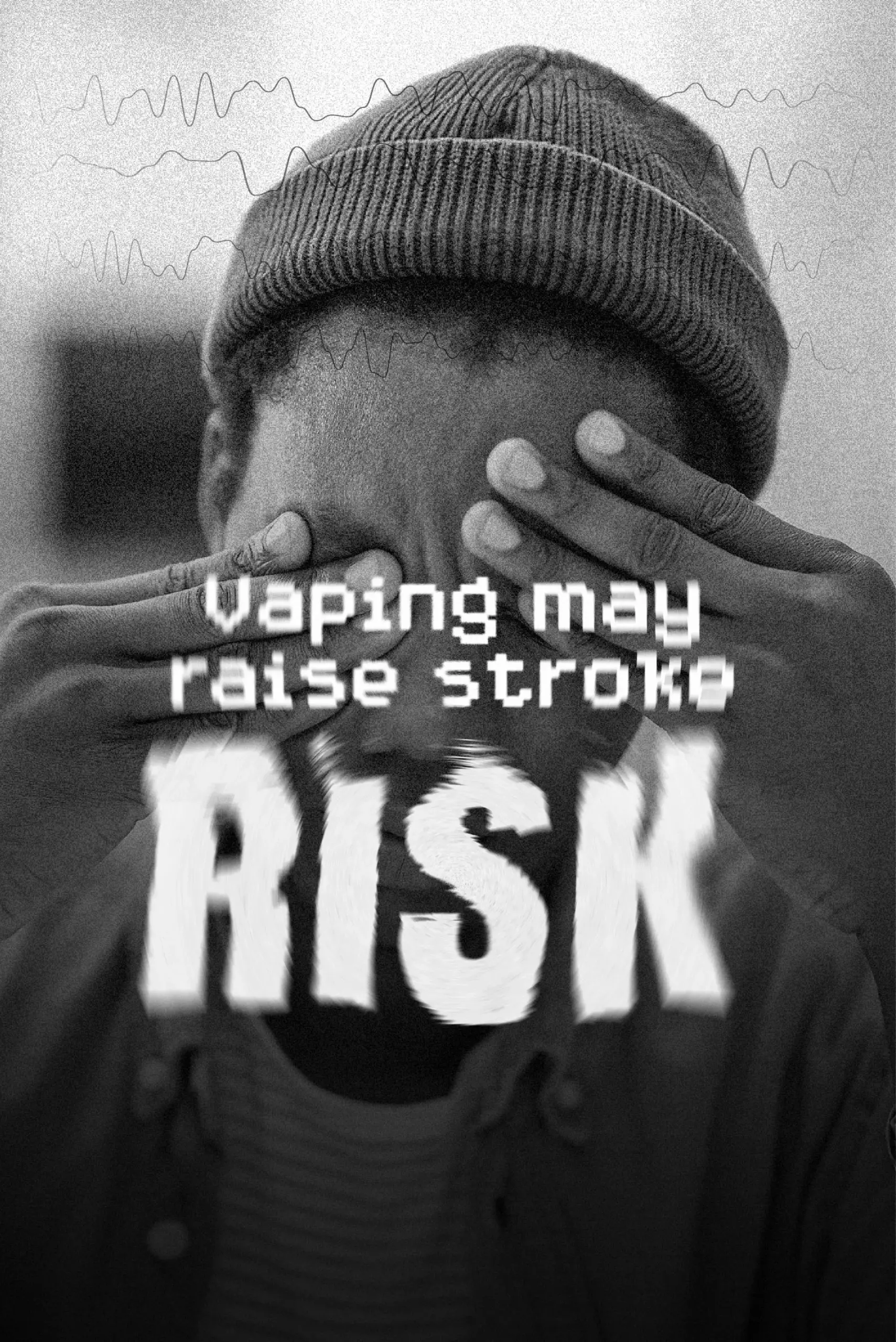 Vaping might raise your risk of having a stroke.