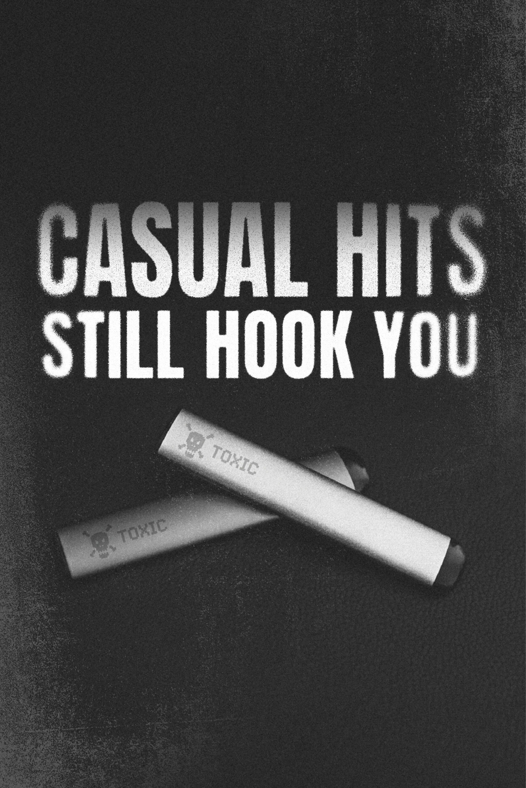 You can get hooked on nicotine fast, even without daily use.